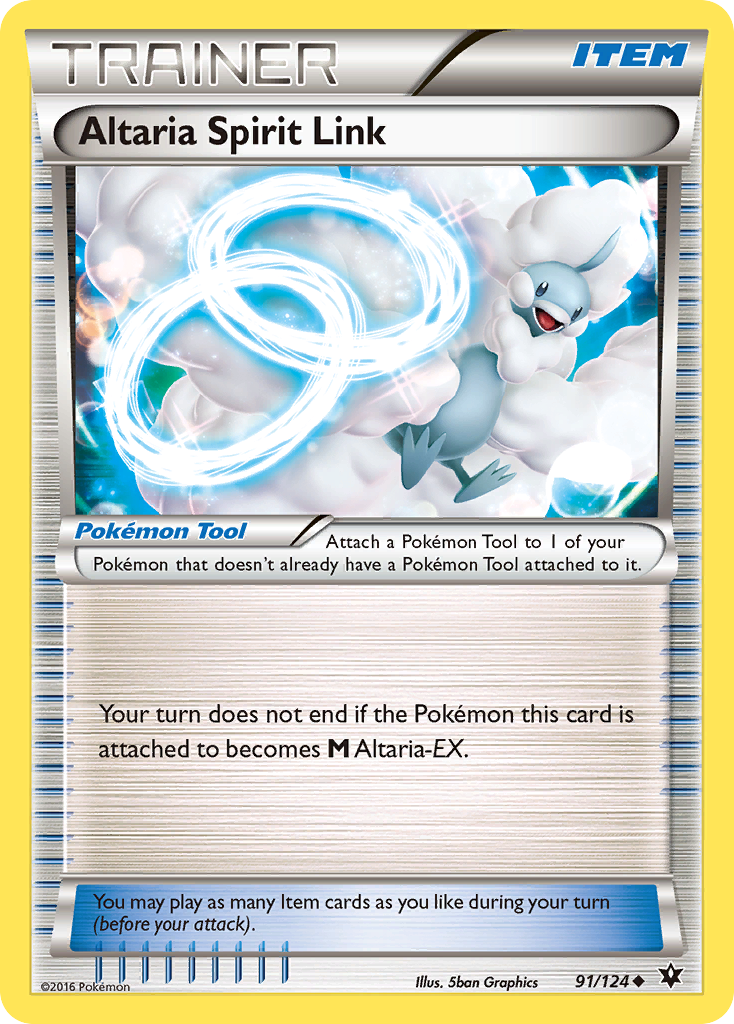 Altaria Spirit Link (91/124) [XY: Fates Collide] | Golgari Games