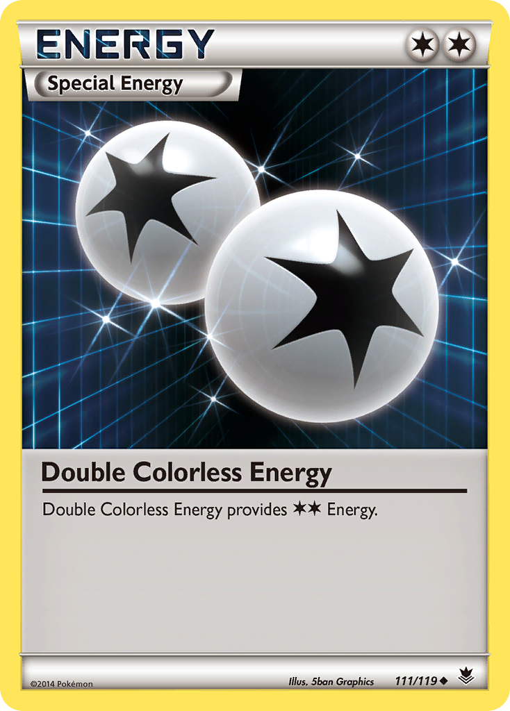 Double Colorless Energy (111/119) [XY: Phantom Forces] | Golgari Games