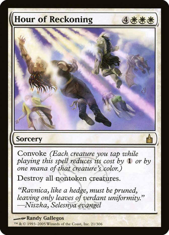 Hour of Reckoning [Ravnica: City of Guilds] | Local Legends