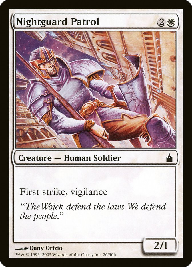 Nightguard Patrol [Ravnica: City of Guilds] | Local Legends