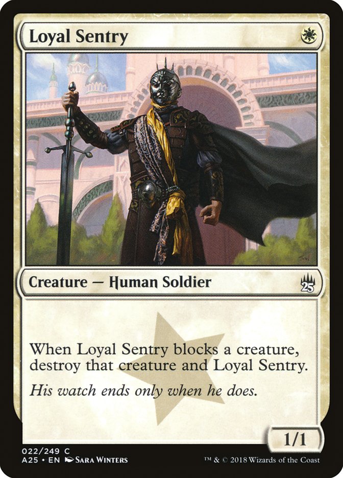 Loyal Sentry [Masters 25] | Golgari Games