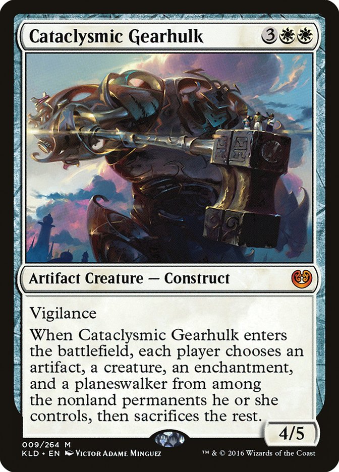 Cataclysmic Gearhulk [Kaladesh] | Golgari Games