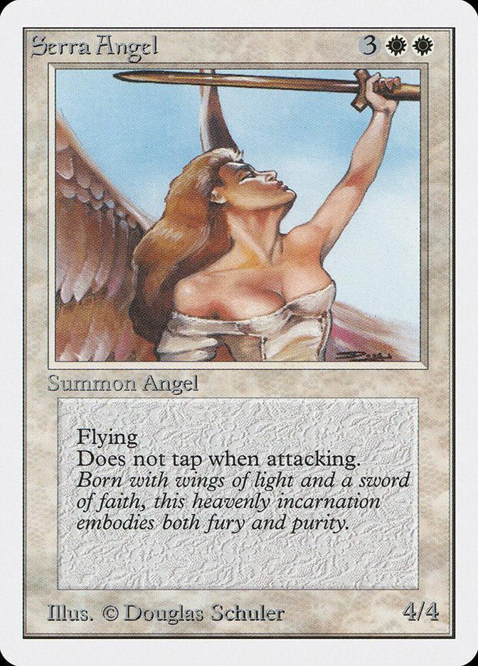 Serra Angel [Unlimited Edition] | Golgari Games