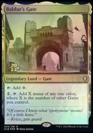 Baldur's Gate [Commander Legends: Battle for Baldur's Gate Prerelease Promos] | Golgari Games