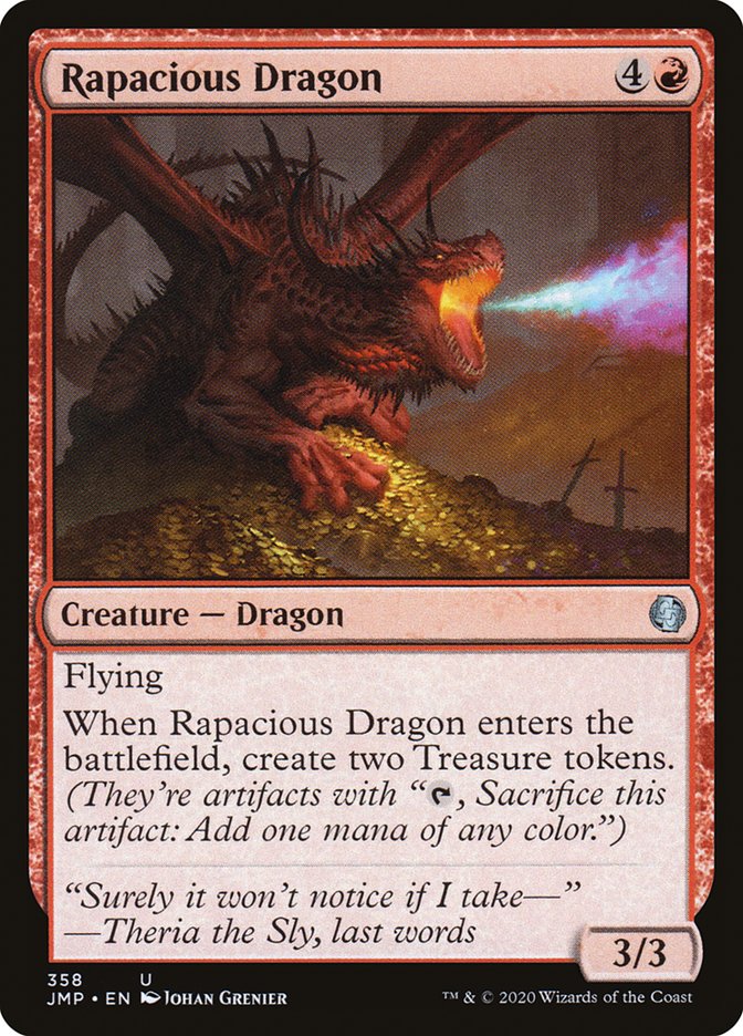 Rapacious Dragon [Jumpstart] | Local Legends