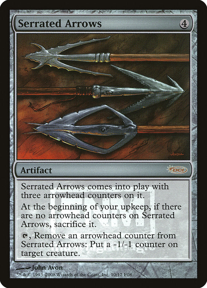 Serrated Arrows [Friday Night Magic 2008] | Golgari Games