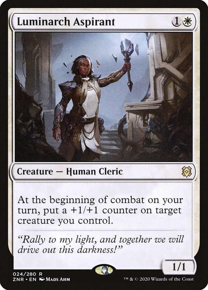 Luminarch Aspirant [Zendikar Rising] | Local Legends