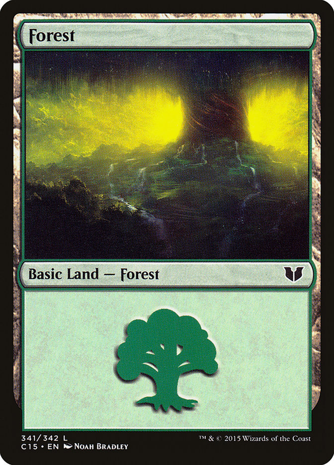 Forest (341) [Commander 2015] | Local Legends