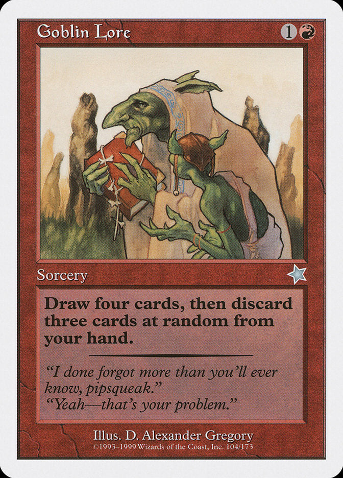 Goblin Lore [Starter 1999] | Local Legends
