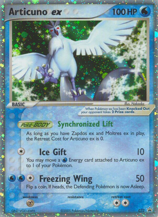 Articuno ex (032) [Nintendo: Black Star Promos] | Golgari Games