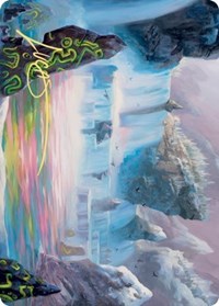 Glittering Frost Art Card (Gold-Stamped Signature) [Kaldheim Art Series] | Local Legends