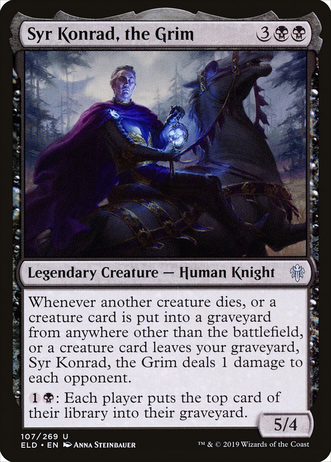 Syr Konrad, the Grim [Throne of Eldraine] | Local Legends