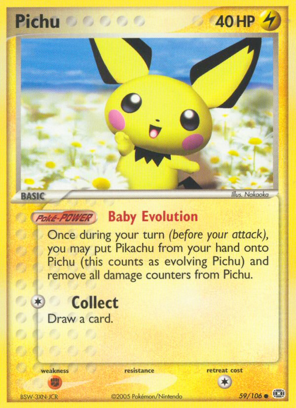 Pichu (59/106) [EX: Emerald] | Golgari Games