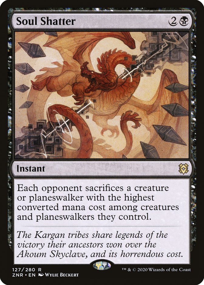 Soul Shatter [Zendikar Rising] | Local Legends