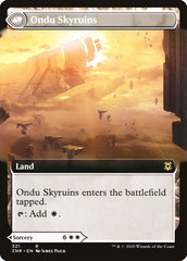 Ondu Inversion // Ondu Skyruins (Extended Art) [Zendikar Rising] | Local Legends