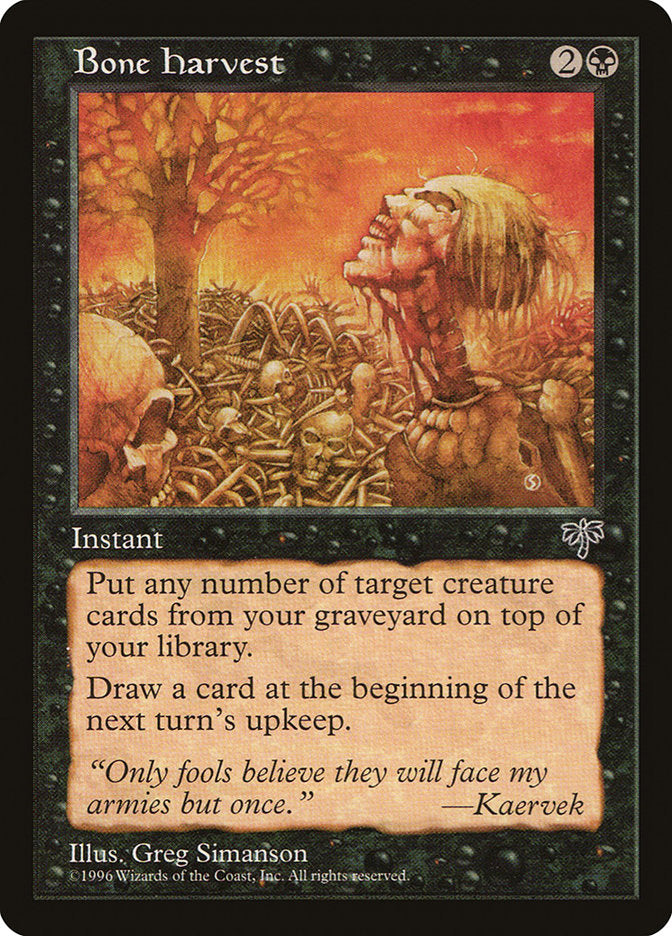 Bone Harvest [Mirage] | Local Legends