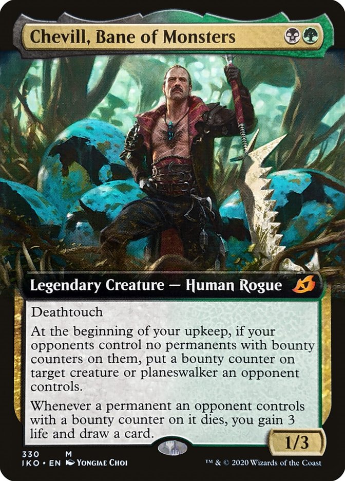 Chevill, Bane of Monsters (Extended Art) [Ikoria: Lair of Behemoths] | Golgari Games