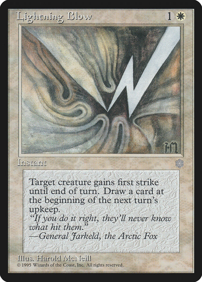 Lightning Blow [Ice Age] | Local Legends