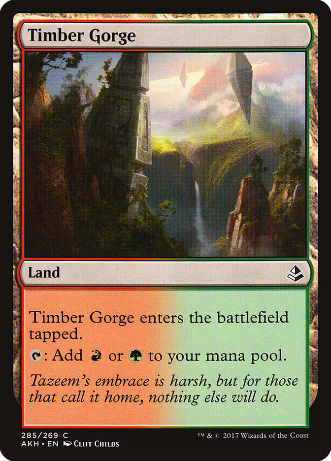 Timber Gorge [Amonkhet] | Golgari Games