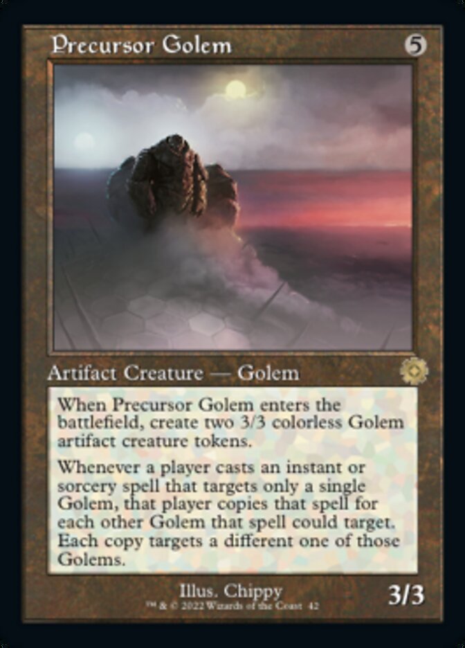 Precursor Golem (Retro) [The Brothers' War Retro Artifacts] | Local Legends