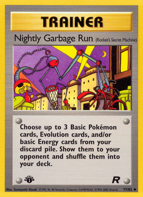 Nightly Garbage Run (77/82) [Team Rocket 1st Edition] | Golgari Games