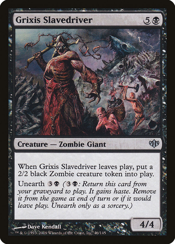 Grixis Slavedriver [Conflux] | Golgari Games