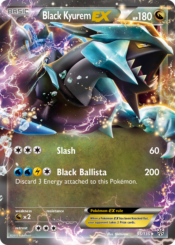 Black Kyurem EX (95/135) [Black & White: Plasma Storm] | Golgari Games