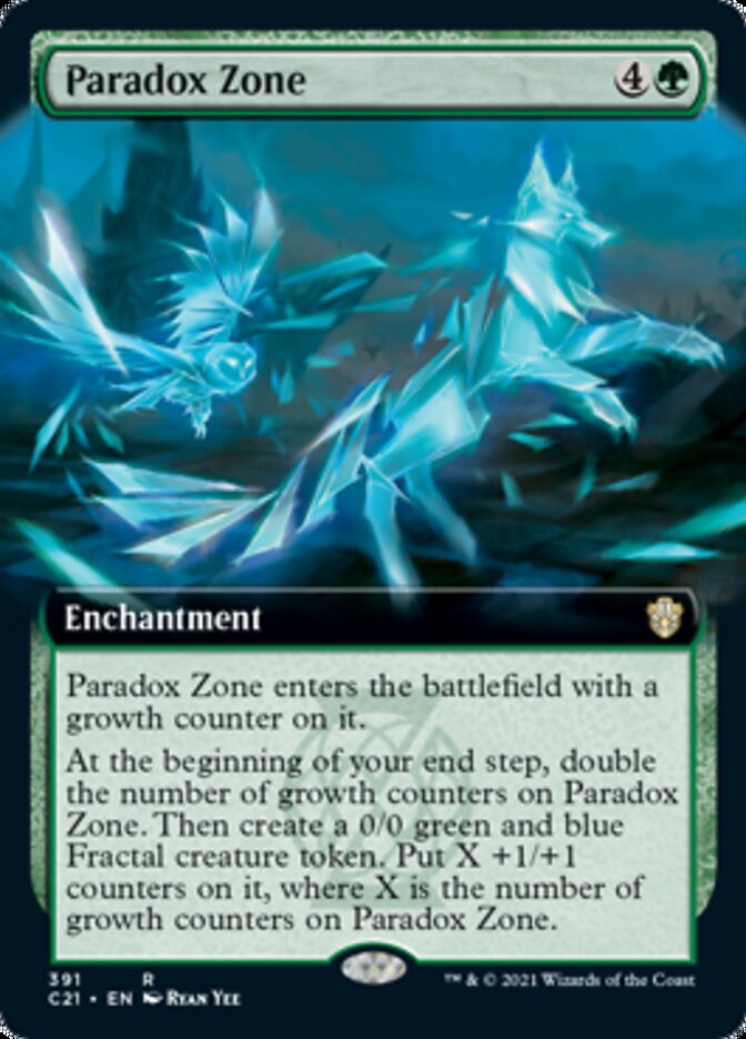 Paradox Zone (Extended Art) [Commander 2021] | Local Legends