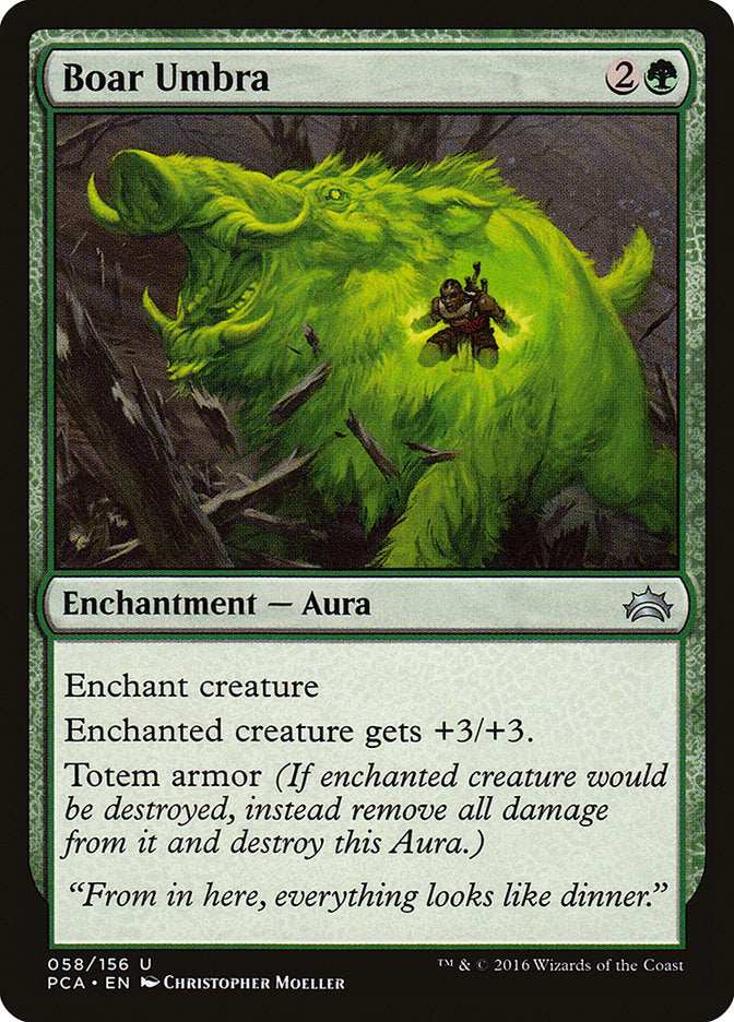 Boar Umbra [Planechase Anthology] | Local Legends