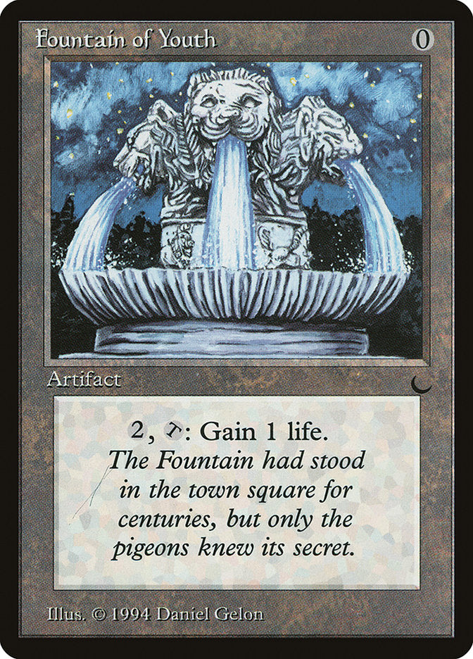 Fountain of Youth (Misprinted) [The Dark] | Local Legends