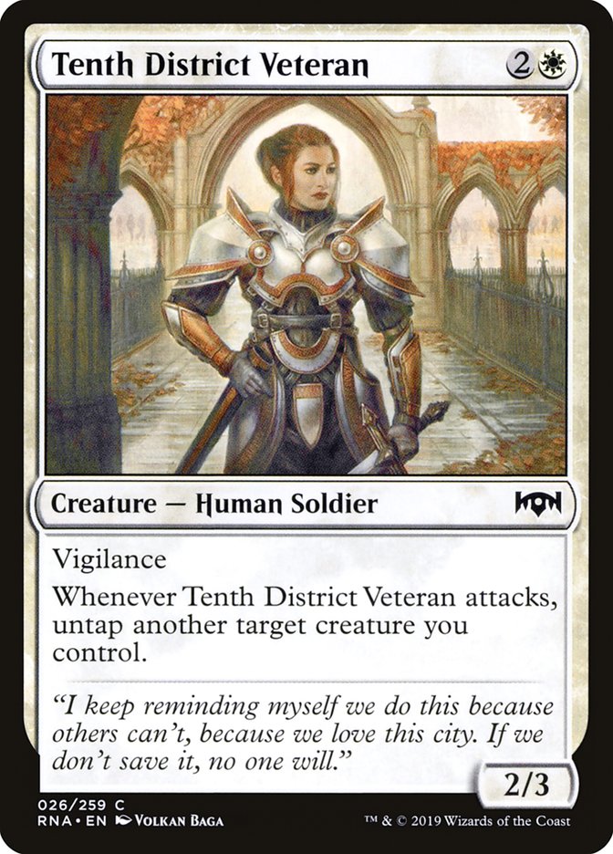 Tenth District Veteran [Ravnica Allegiance] | Golgari Games