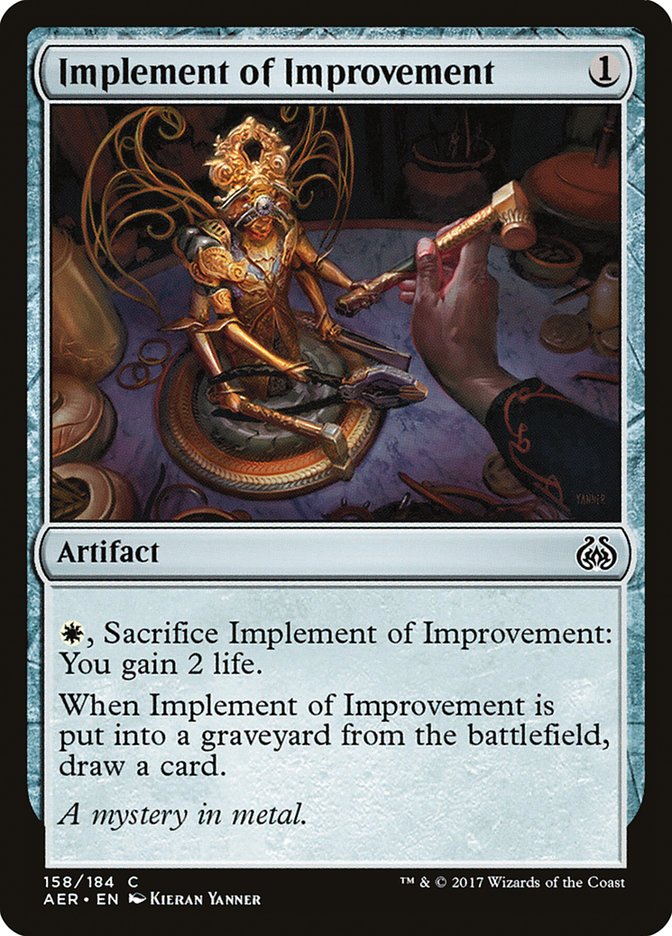 Implement of Improvement [Aether Revolt] | Golgari Games