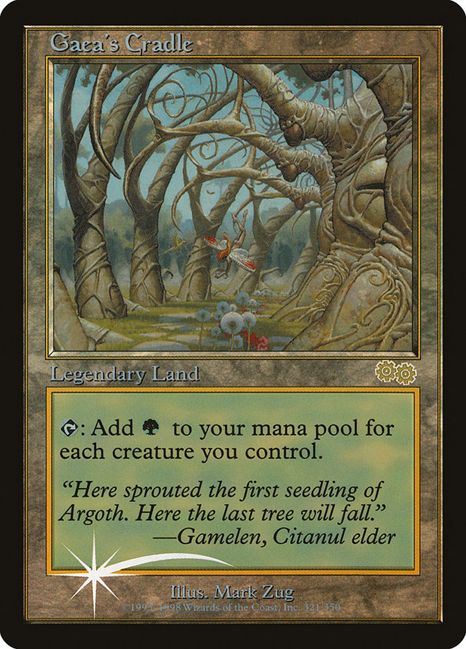 Gaea's Cradle [Judge Gift Cards 1998] | Golgari Games