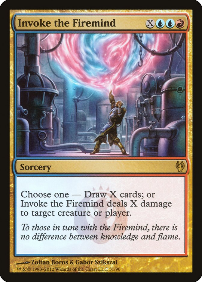 Invoke the Firemind [Duel Decks: Izzet vs. Golgari] | Local Legends