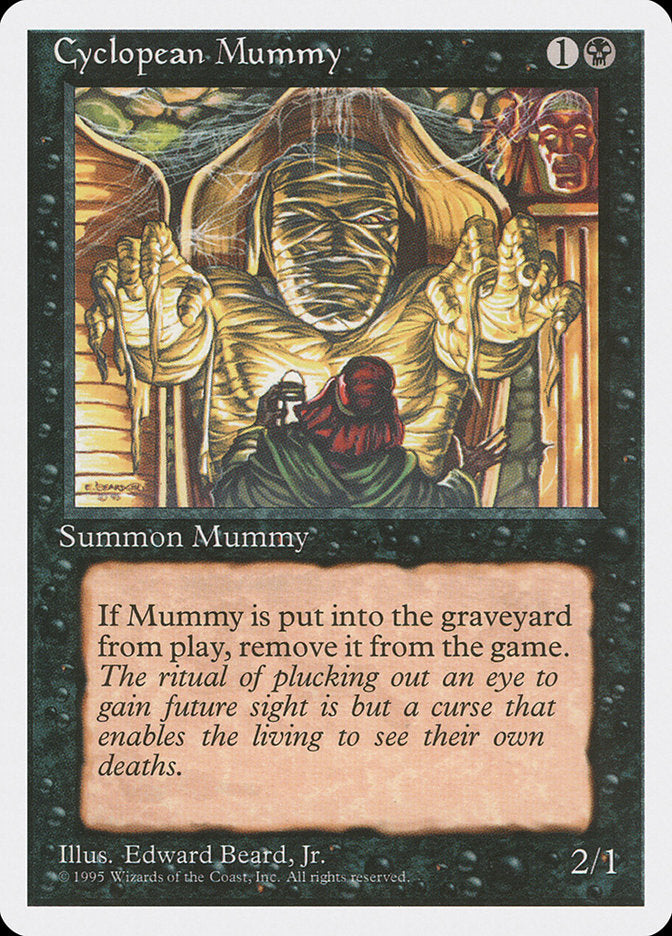 Cyclopean Mummy [Fourth Edition] | Local Legends