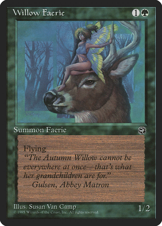 Willow Faerie (Gulsen Flavor Text) [Homelands] | Local Legends