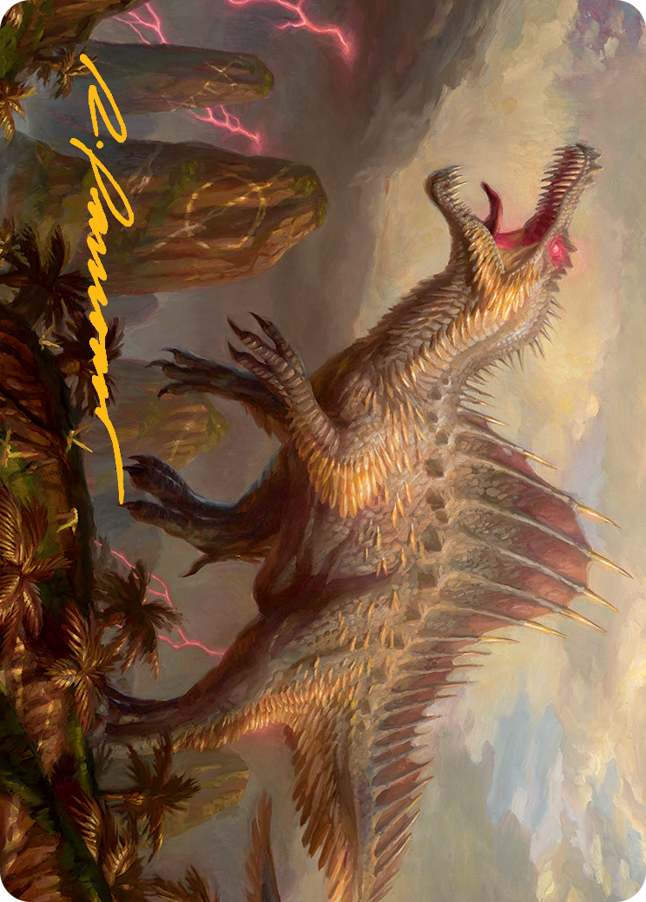 Etali, Primal Conqueror Art Card (Gold-Stamped Signature) [March of the Machine Art Series] | Local Legends