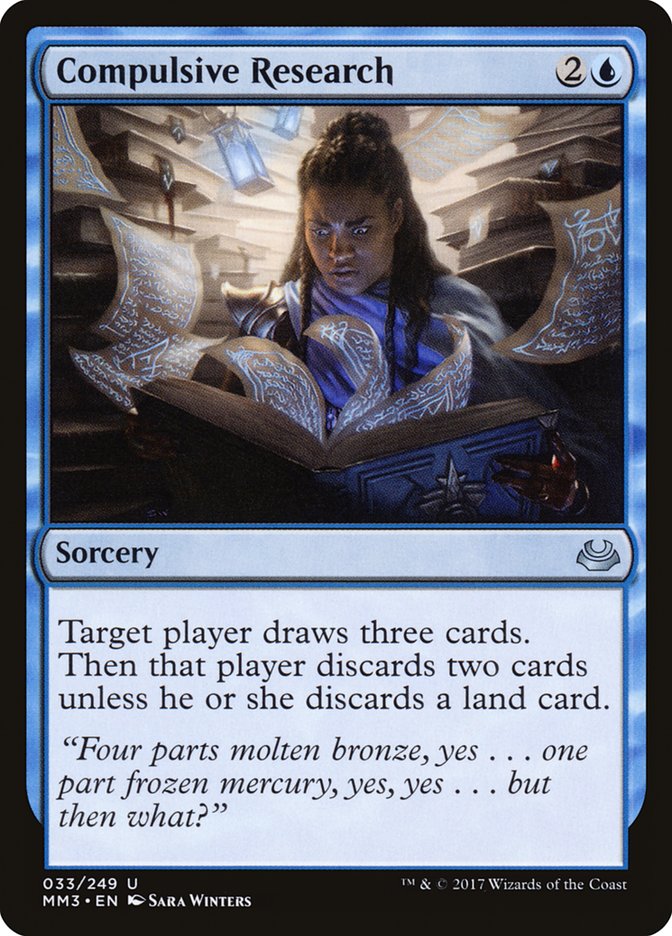 Compulsive Research [Modern Masters 2017] | Local Legends