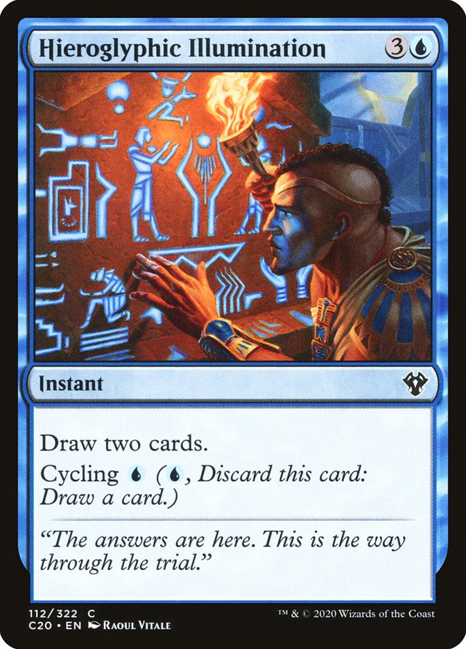 Hieroglyphic Illumination [Commander 2020] | Local Legends