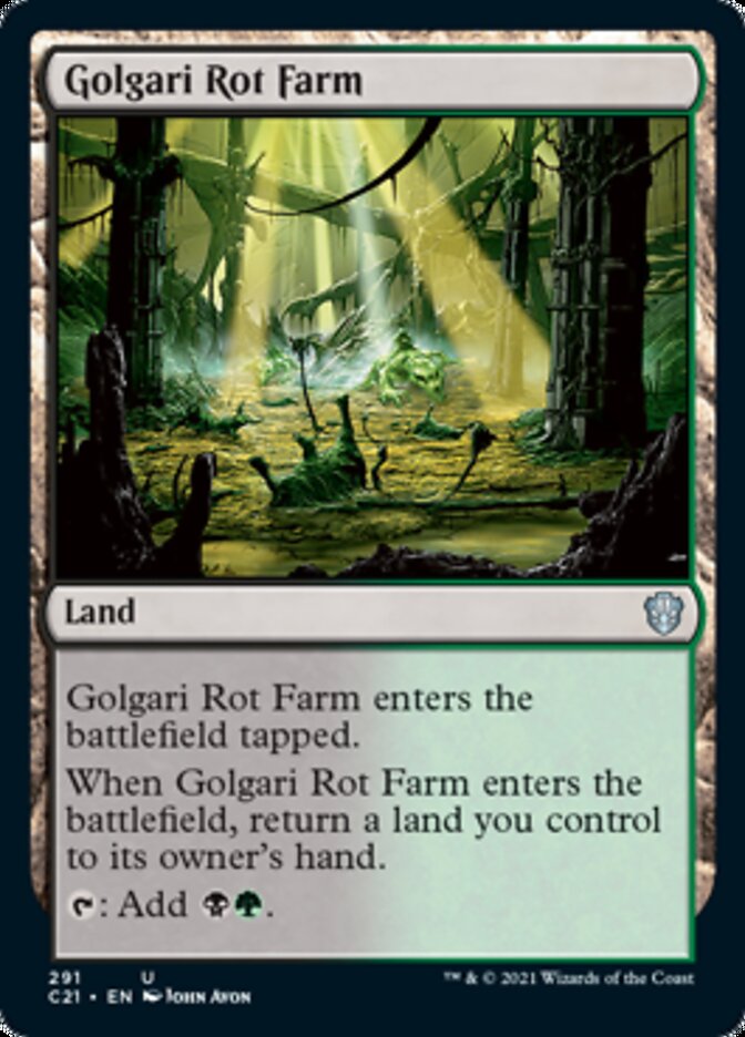 Golgari Rot Farm [Commander 2021] | Local Legends