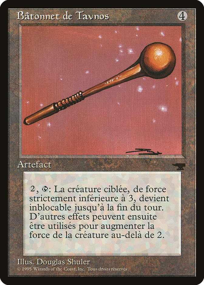 Tawnos's Wand (French) - "Batonnet de Tavnos" [Renaissance] | Golgari Games