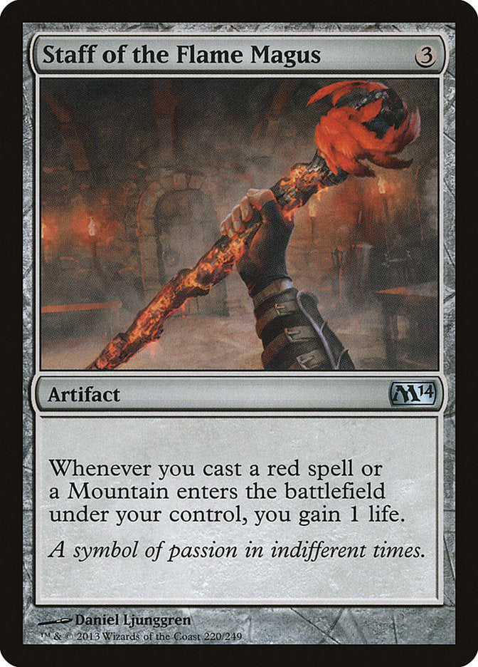 Staff of the Flame Magus [Magic 2014] | Local Legends