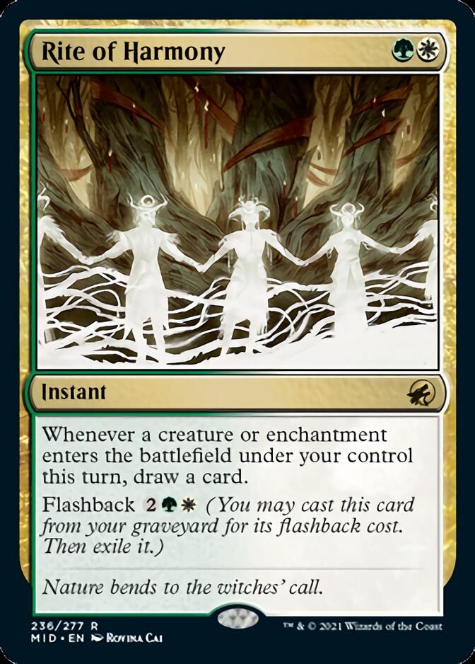 Rite of Harmony [Innistrad: Midnight Hunt] | Local Legends