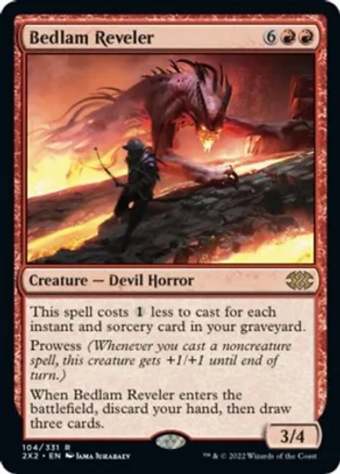 Bedlam Reveler [Double Masters 2022] | Golgari Games