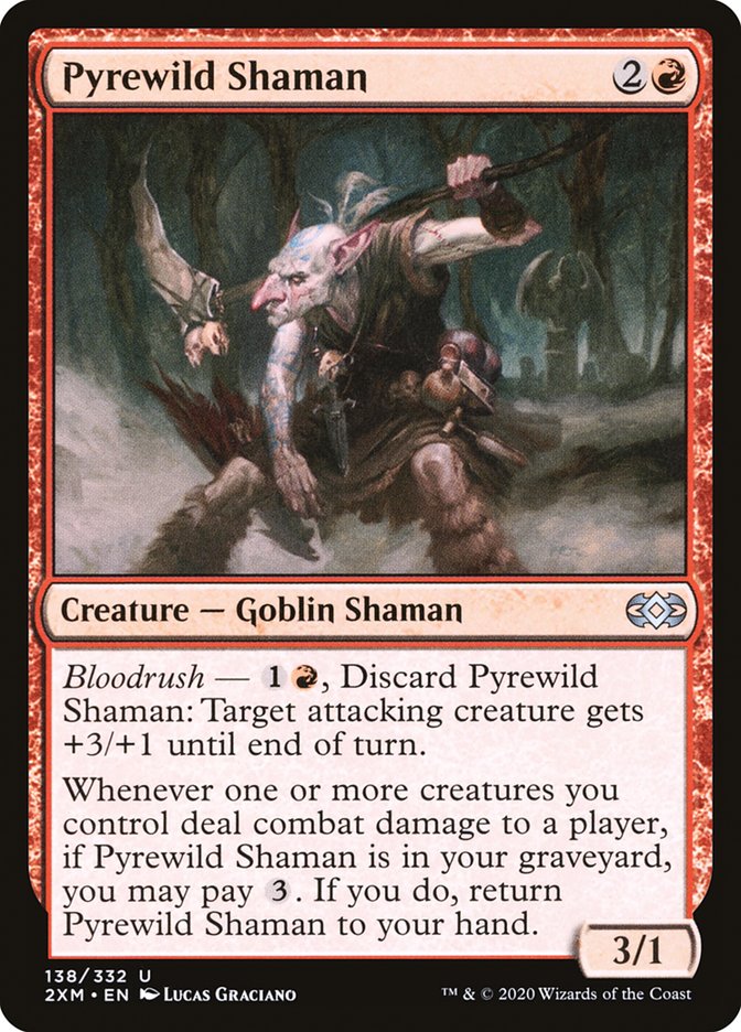 Pyrewild Shaman [Double Masters] | Golgari Games