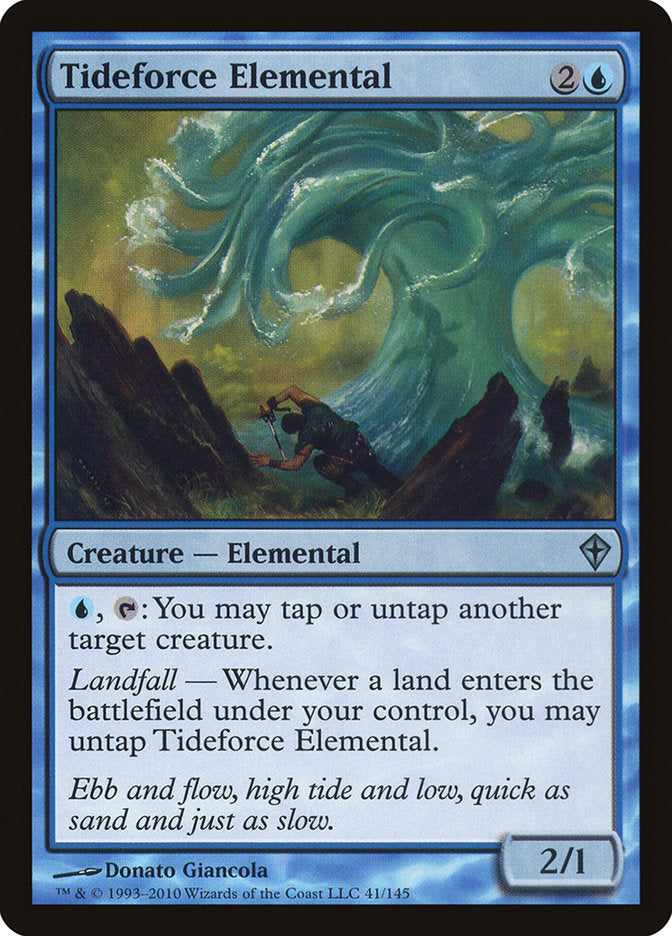 Tideforce Elemental [Worldwake] | Local Legends