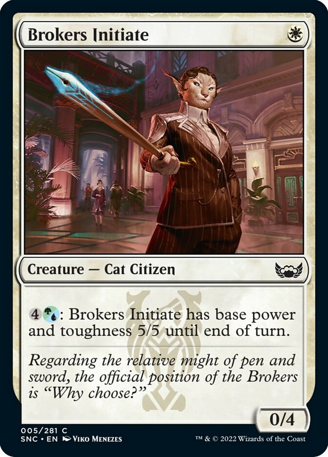 Brokers Initiate [Streets of New Capenna] | Golgari Games