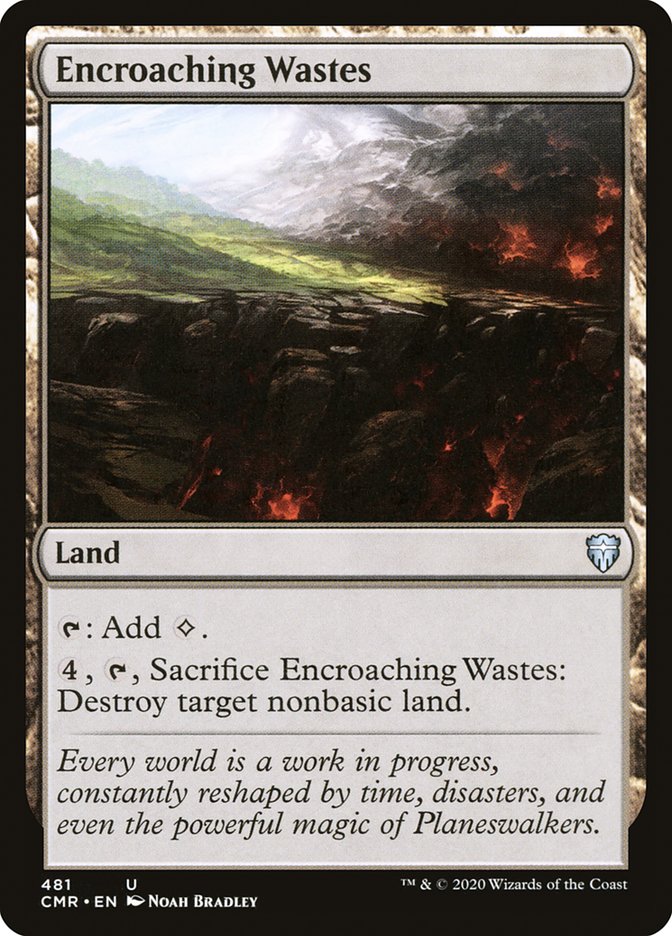 Encroaching Wastes [Commander Legends] | Golgari Games