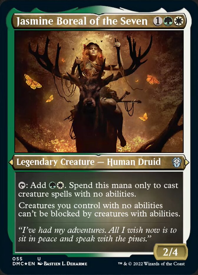 Jasmine Boreal of the Seven (Foil Etched) [Dominaria United Commander] | Local Legends