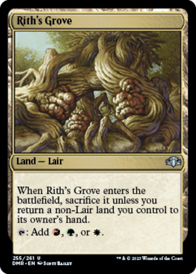 Rith's Grove [Dominaria Remastered] | Golgari Games